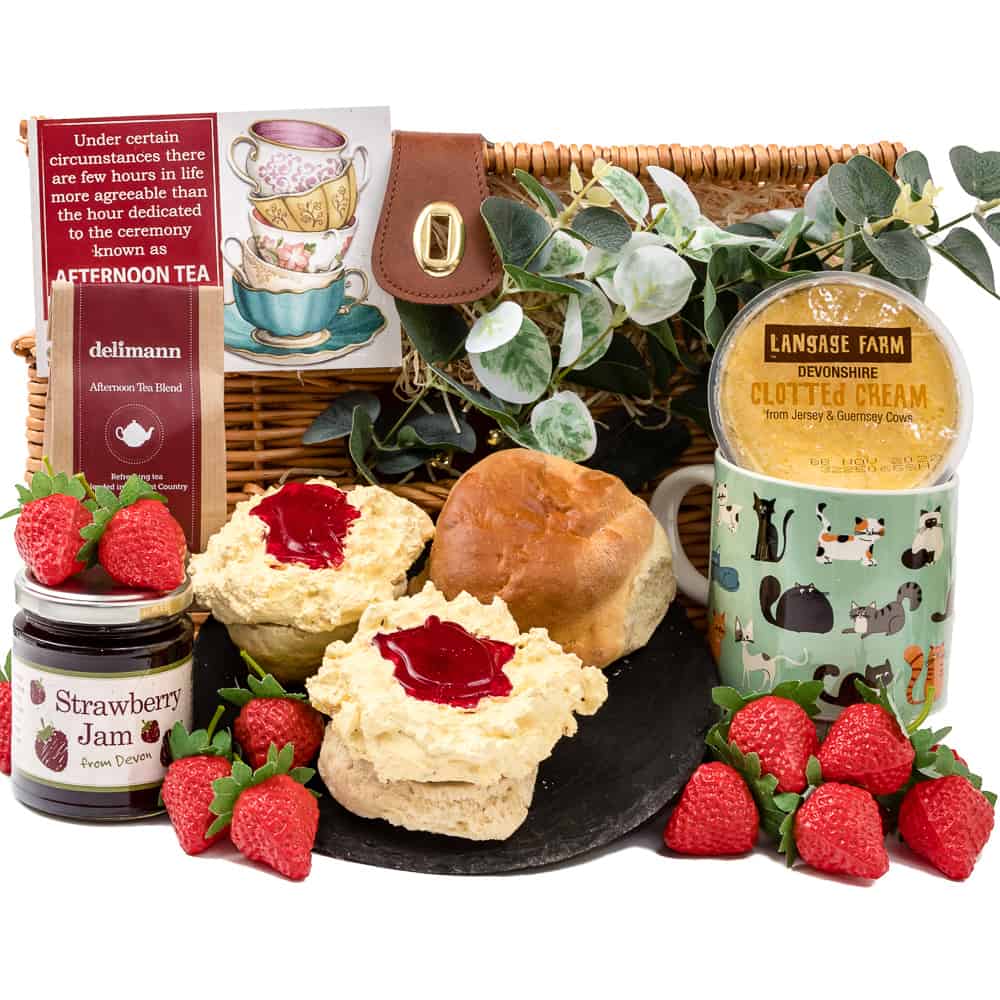 Cupcake Cream Tea Free Delivery & Gift card Delimann Hampers