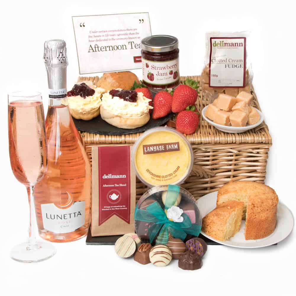 Luxury Tea For Two with Rose Spumante Free Delivery