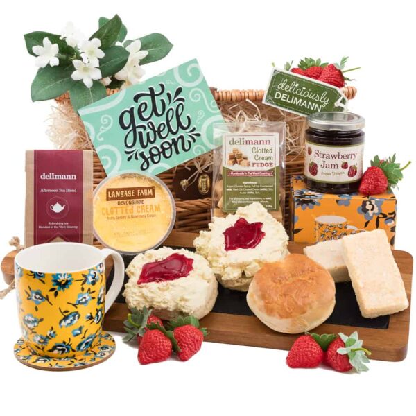 Feel better soon cream tea