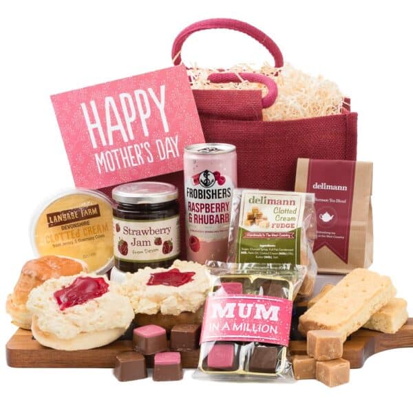 Celebrate Mother's Day with a delightful Mum's Devon Afternoon Tea gift.