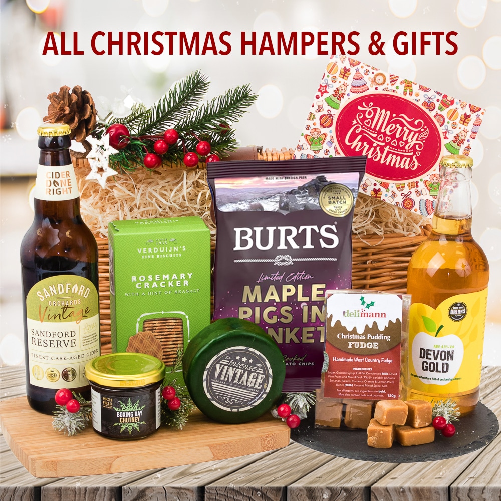 All Christmas Hampers & Gifts Free UK Delivery & Message Card