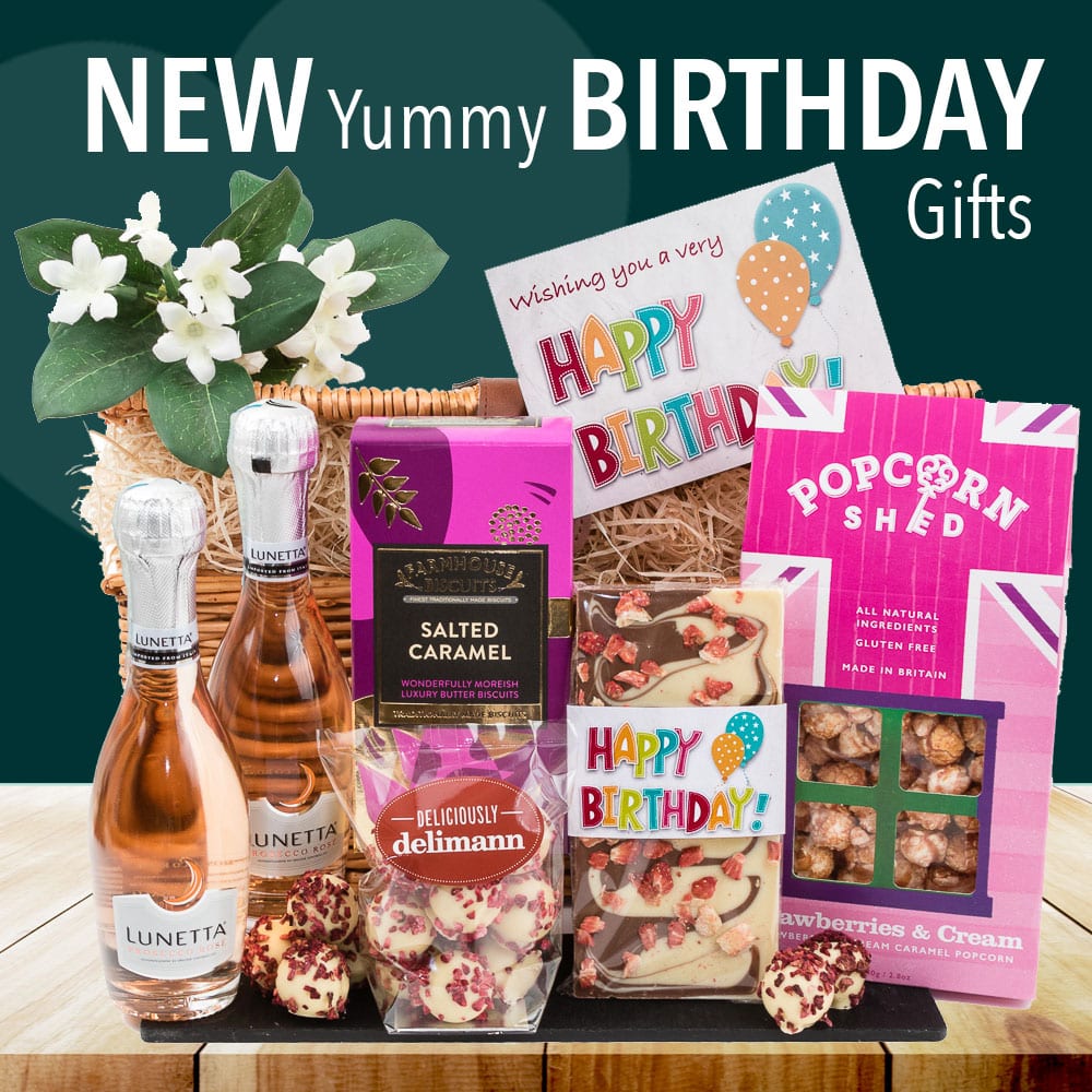 Welcome to our collection of new and delicious birthday gifts.