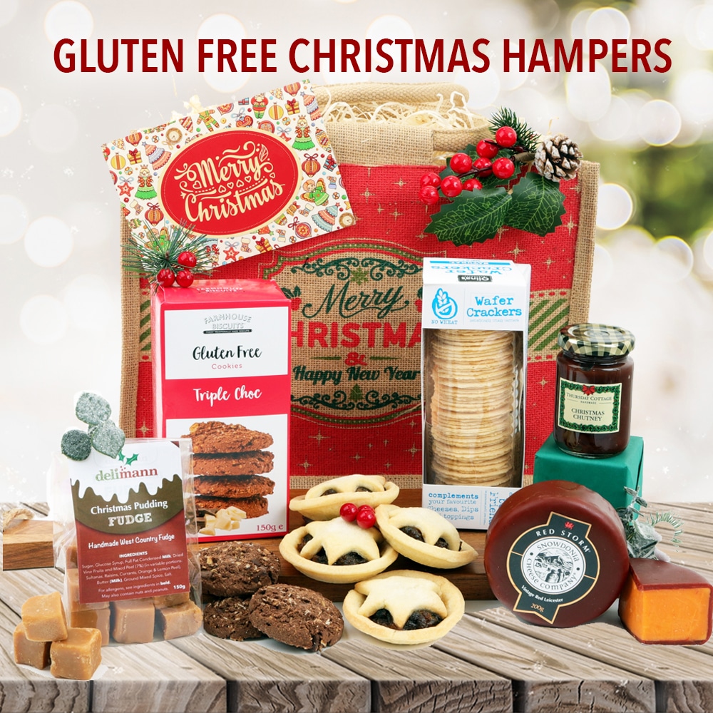 Gluten Free Christmas Hampers Free Delivery Delimann Hampers