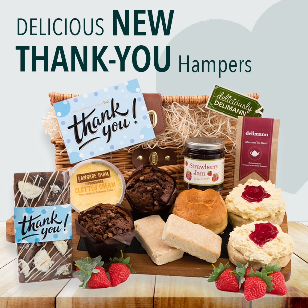Delicious new welcome hampers.
