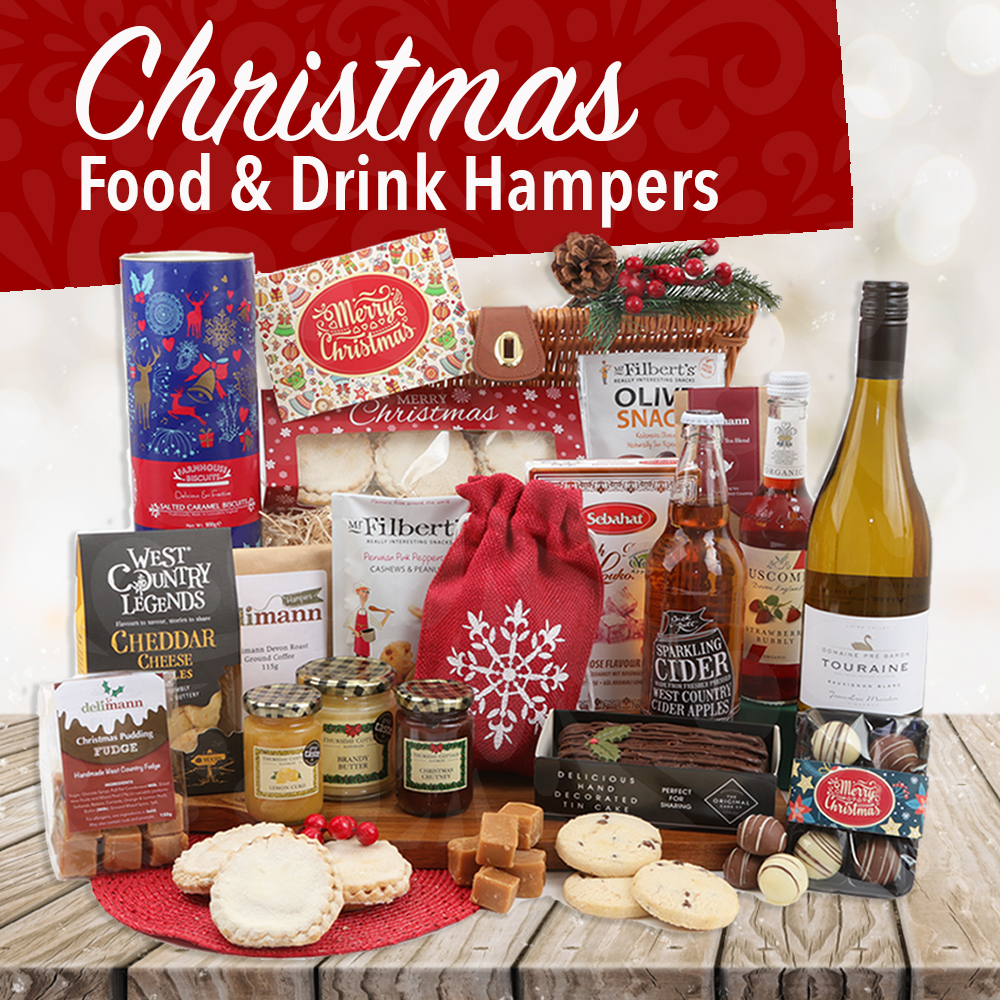 Christmas Food & Drink Hampers | Free Delivery | Delimann Hampers
