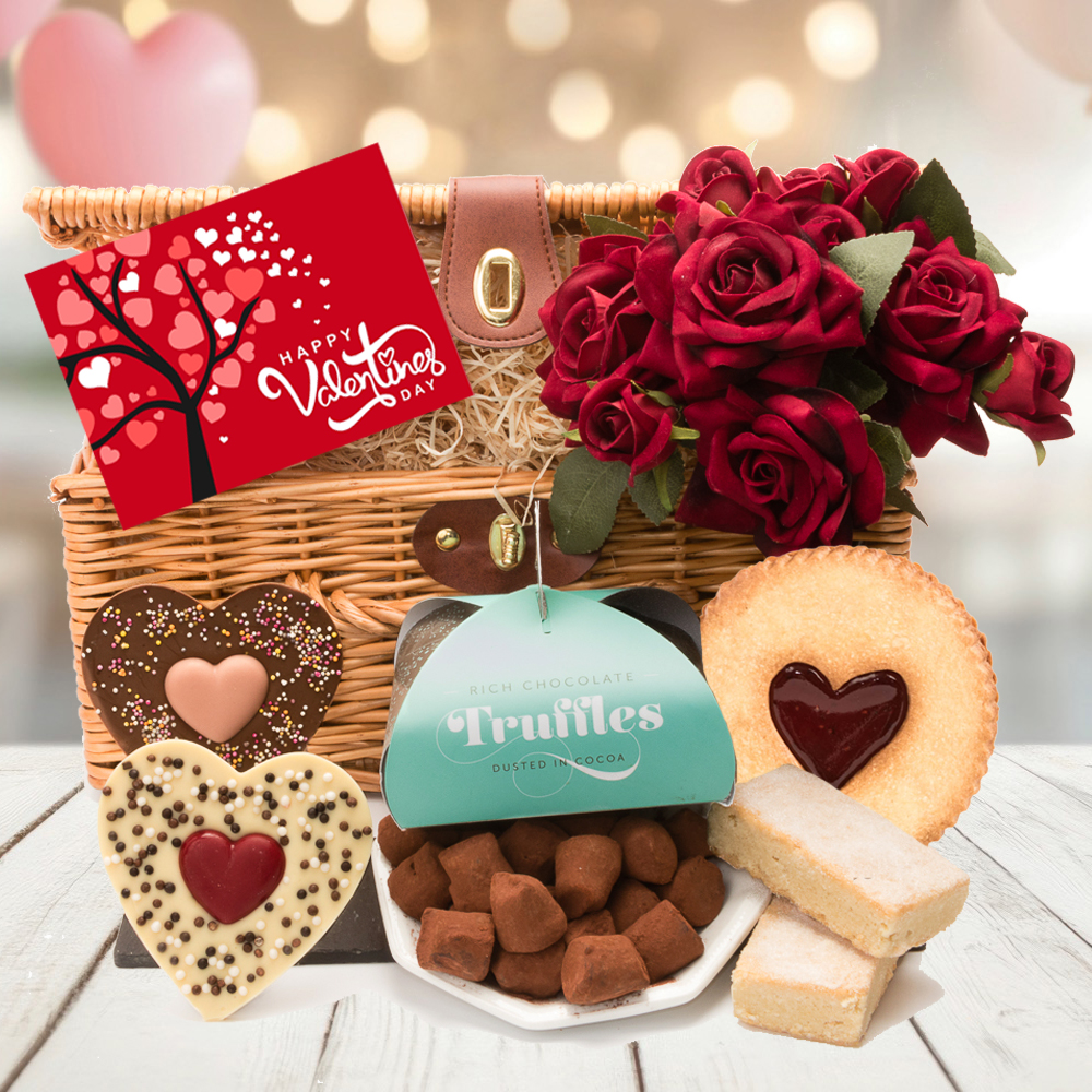 'Lots of Love' Valentine's Day Hamper | Free Delivery & Gift Card