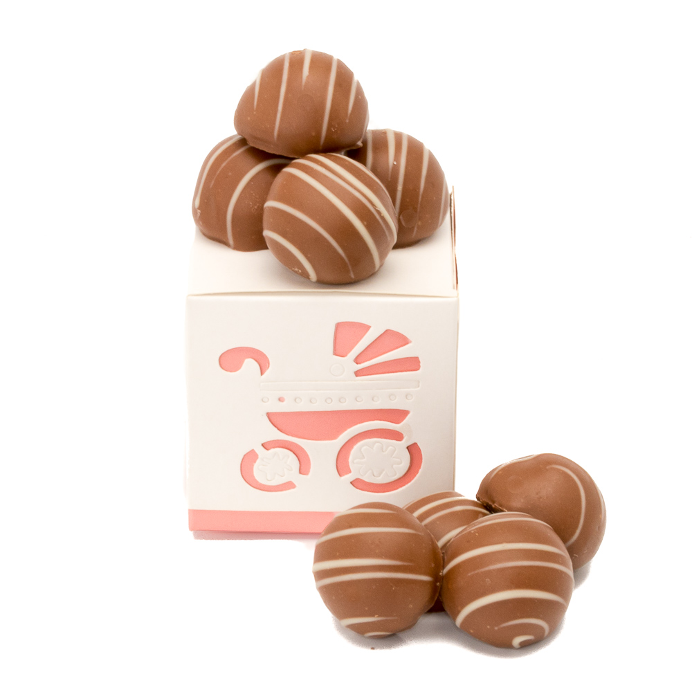 NEW BABY GIRL TRUFFLE BOX